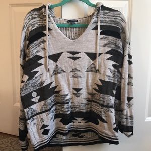Aztec patterned sweater